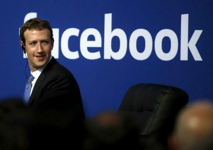 File photo of Facebook CEO Mark Zuckerberg during a town hall at Facebook's headquarters in Menlo Park, California